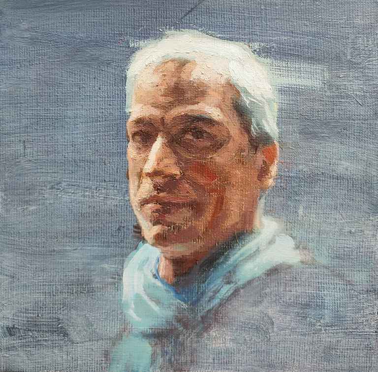 Eduart Bace Dinsdag Middag_zelfportret
