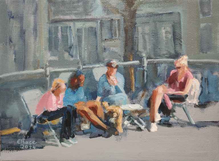 Eduart Bace woensdagochtend cursus Gooise Academie