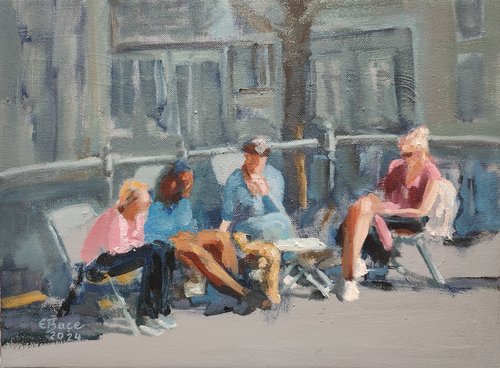 Eduart Bace woensdagochtend cursus Gooise Academie