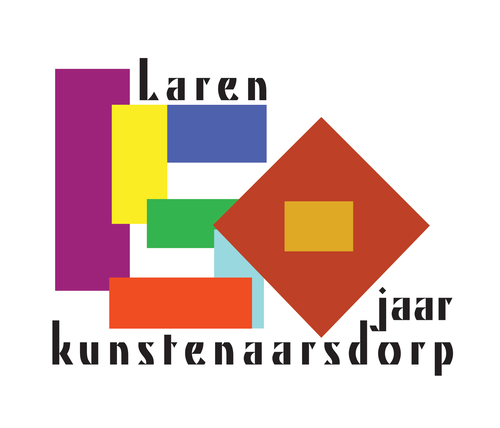 Logo Laren 150 jaar kunstenaarsdorp