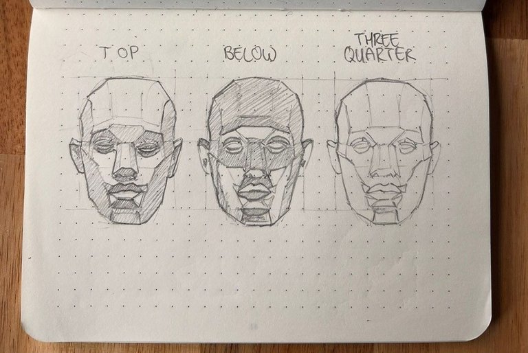 Ontwerp_schetstechnieken_opbouw hoofden