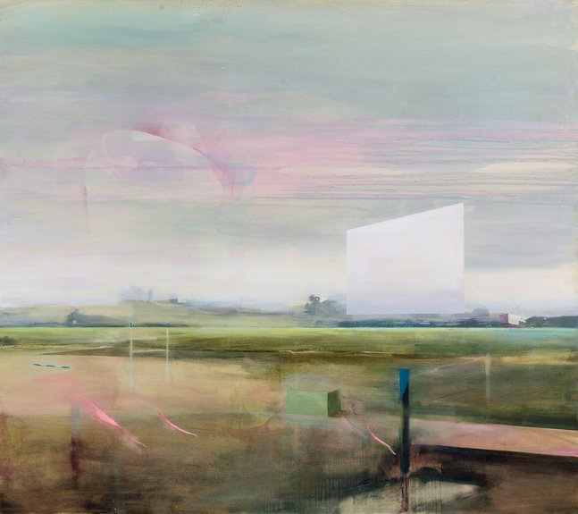 The announcement, 1.60x 1.80m, 2019 midden
