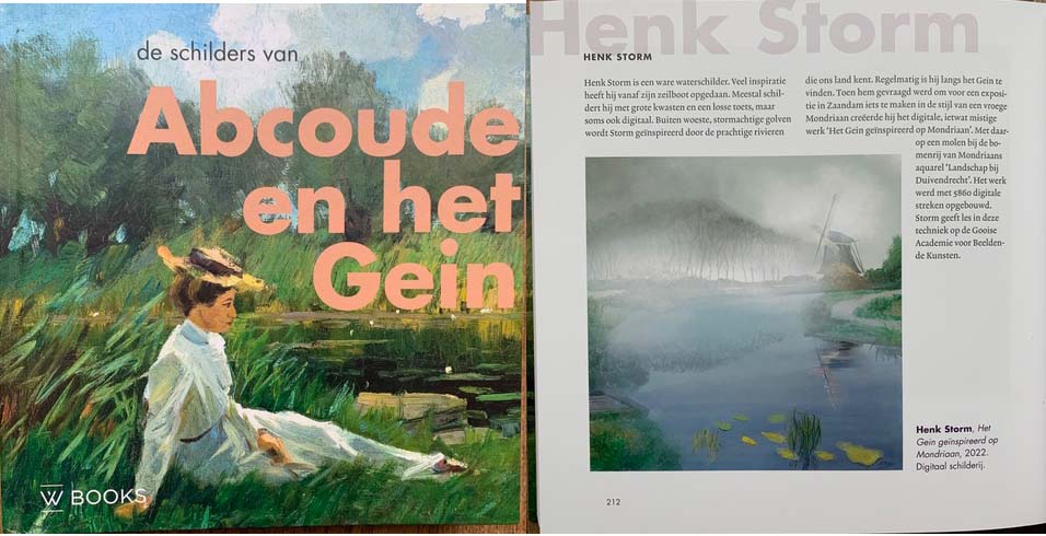 Boek 'Schilders van Abcoude en het Gein' - Gooise Academie